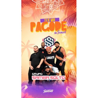 Pagode com o Grupo Samba Solto (24/05)