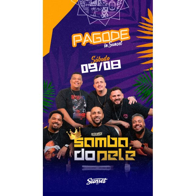 Pagode de Dia dos Pais com o grupo Samba do Pelé (09/08)