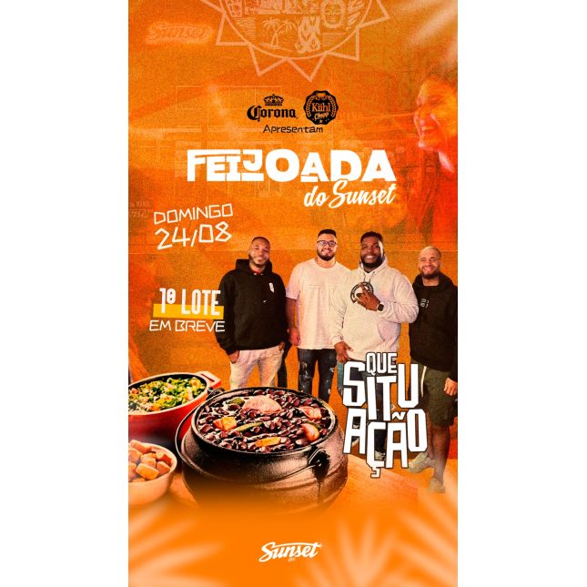 SAVE THE DATE - Feijoada do Sunset 