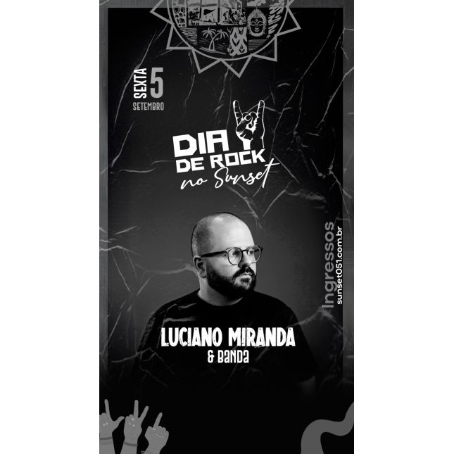 Rock no Sunset com Luciano Miranda e Banda